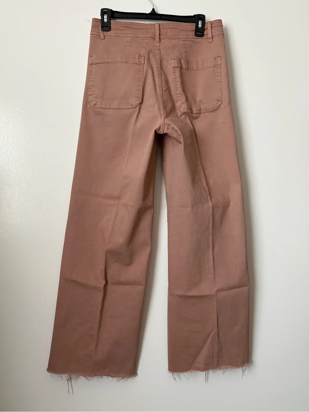Oat New York Wide-Leg Pants in Dusty Rose - Picture 3 of 6